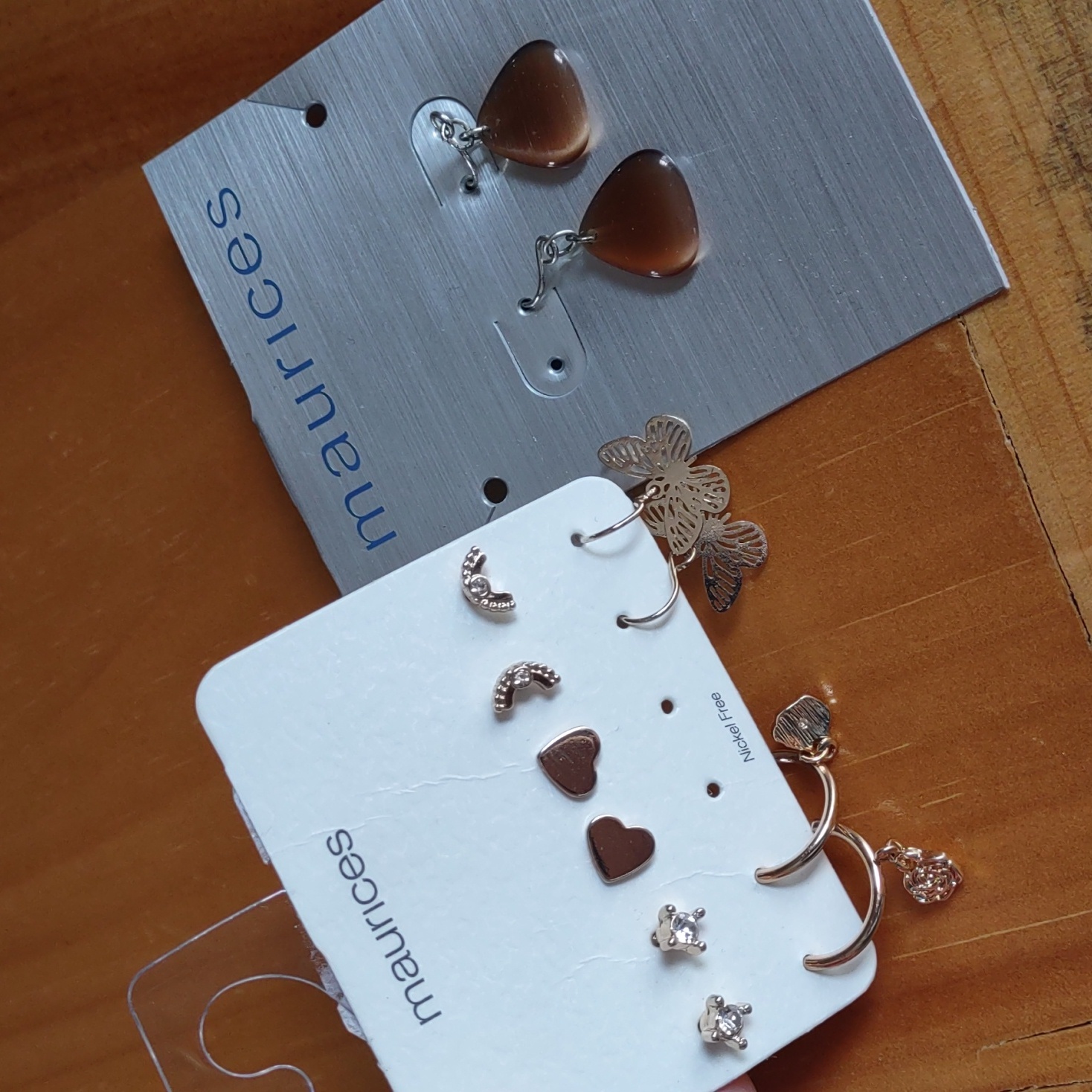 Maurices Gold And Silver Earring Bundle 13$